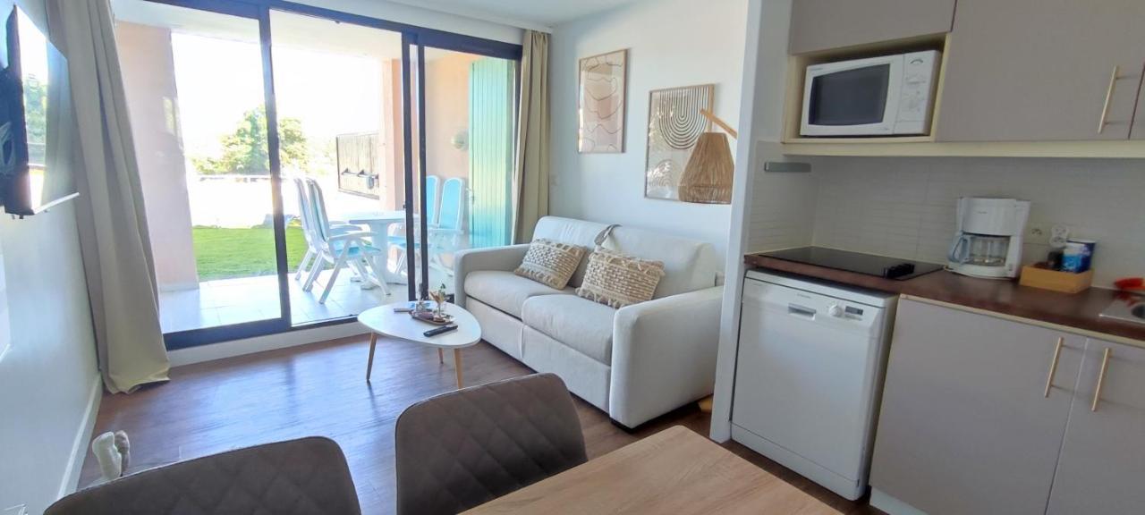 Chez Adriana Appartement Cosy Avec Jardin, Proche Plage Grimaud Dış mekan fotoğraf